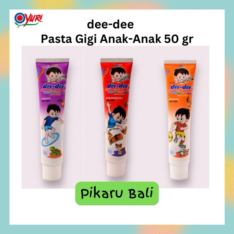 Dee Dee Pasta Gigi Anak 50 gr Toothpaste deedee