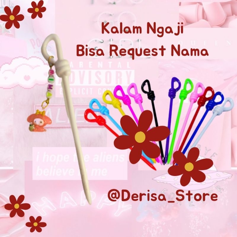 

Kalam/Tuding Ngaji gantungan Nama