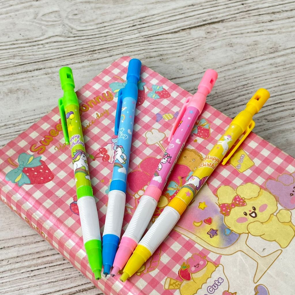 

Pensil Cetek Unicorn Ukuran 2.0 Mekanik - pencil grafit original asli tebal alat tulis hadiah kantor kerja sekolah lucu unik mewah fancy