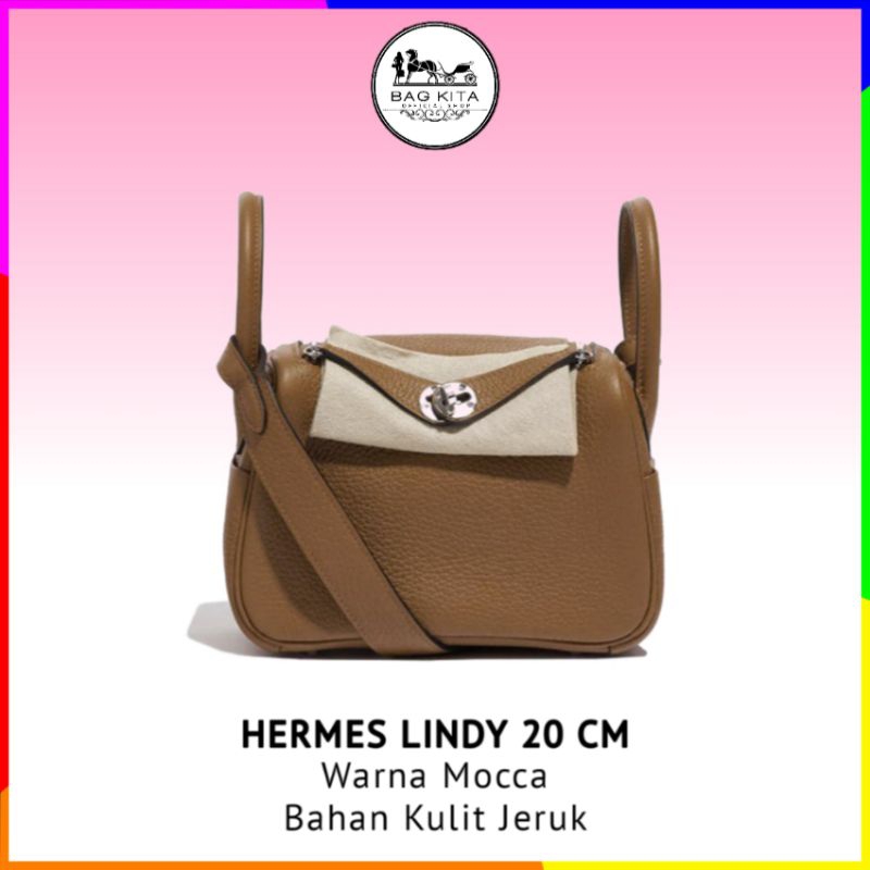 Tas HMS Lindy Uk20 Mocca | Tas Selempang 747Hermes Lindy Import