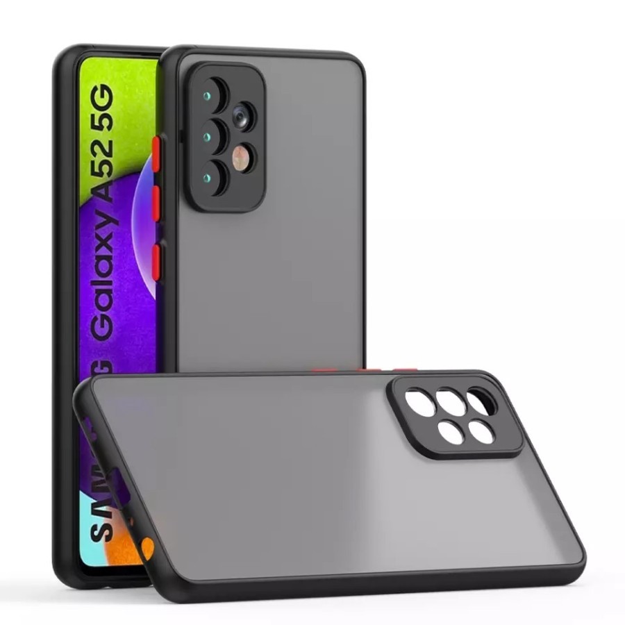 SAMSUNG GALAXY A52 / A52S CASE AERO HARD SOFT SLIM CASING COVER ARMOR