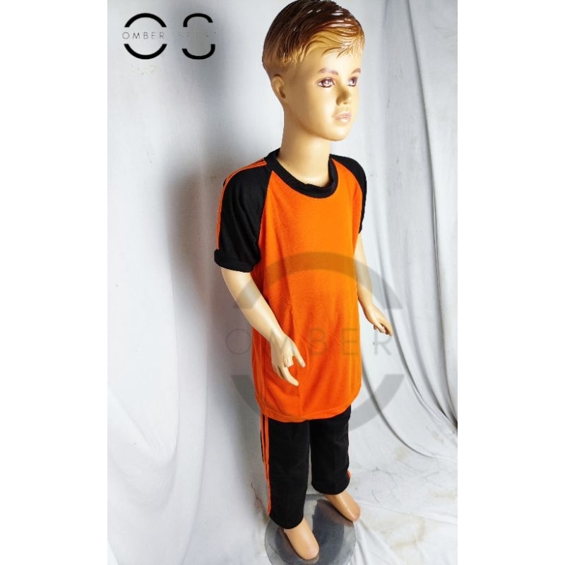 STELLAN OLAHRAGA ANAK TK LENGAN PENDEK/STELLAN OLAHRAGA TK/BAJU STELLAN TK