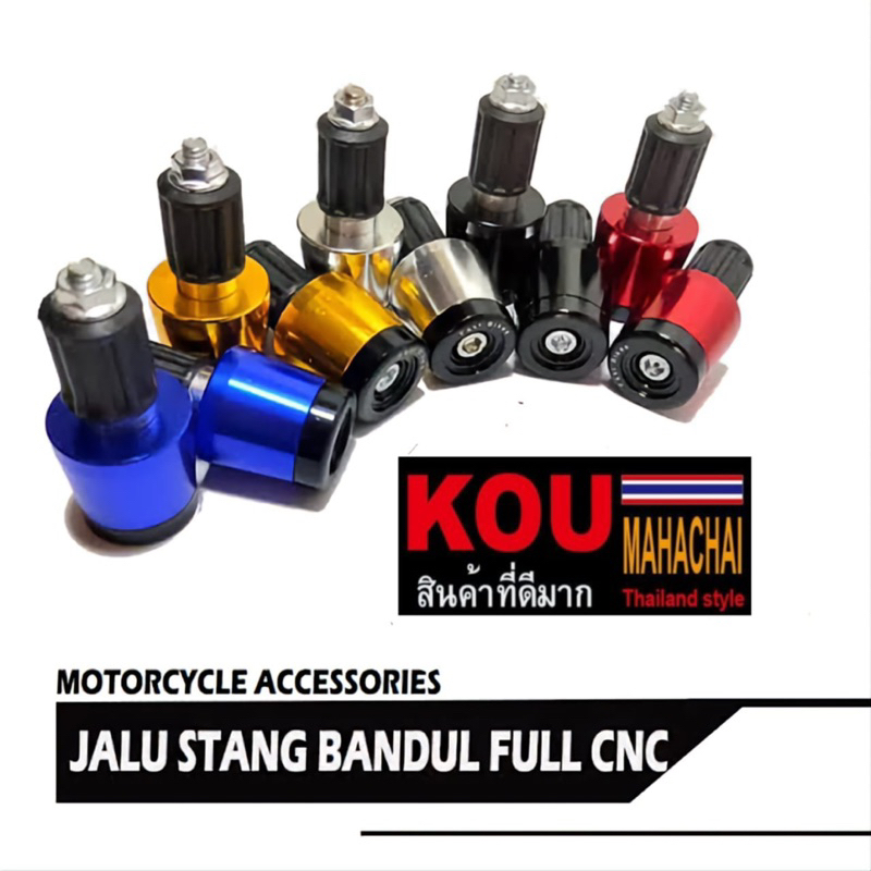 jalu stang cnc 2tone 2 warna model ktc n max aerox pcx bandul stang semua motor