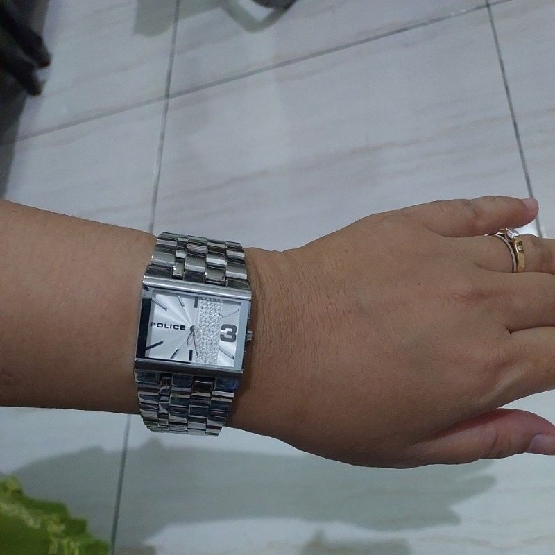 jam tangan cewek original Police second preloved bekas