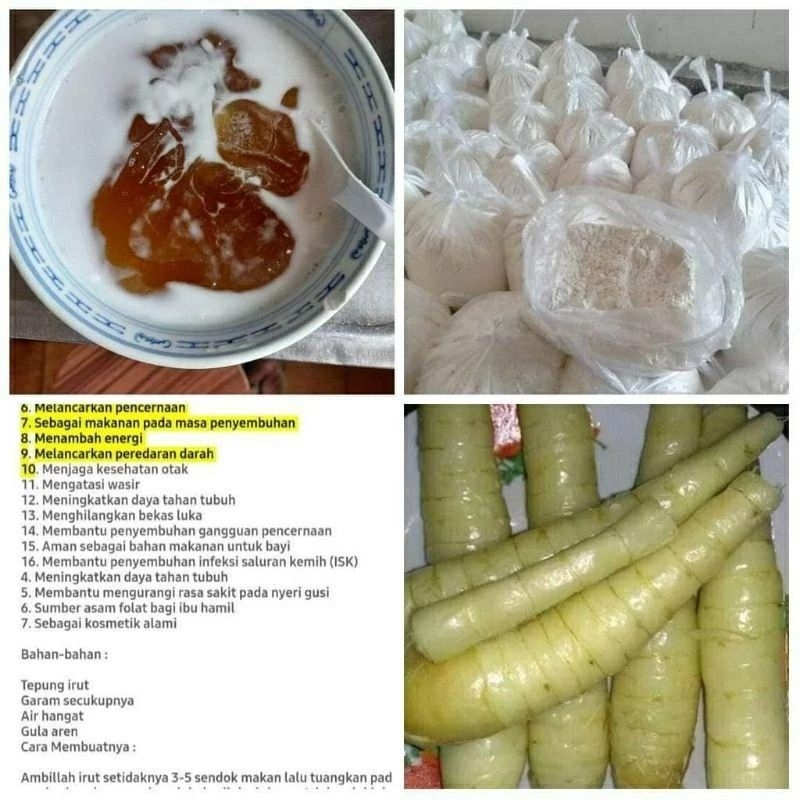 

TEPUNG Pati Garut HALUS 1KG