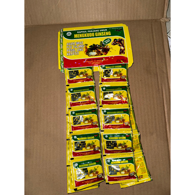 MENGKUDU GINSENG ORIGINAL KAPSUL (ASAM URAT)