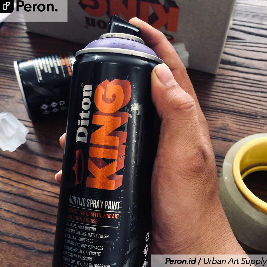 

Terlaris DITON KING 400 ML/CAT SEMPROT WARNA 1 Readystock