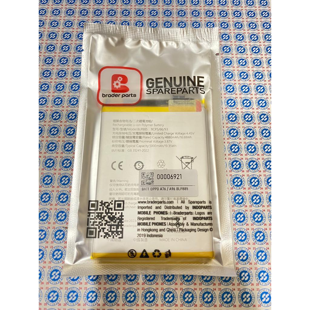 BATERAI OPPO A76 / A96 BLP885