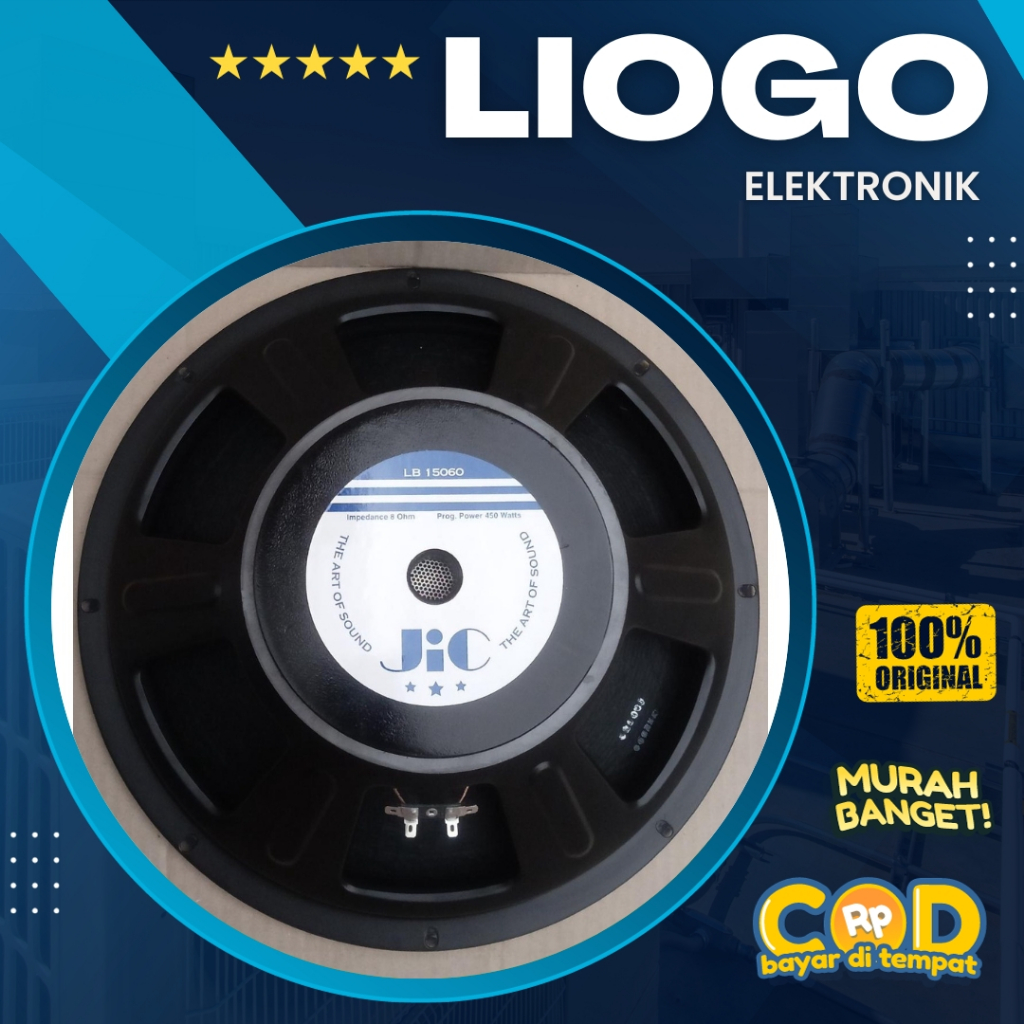 Speaker JIC 15 Inch JIC LB 15060 Fullrange 15 Inch LB 15060