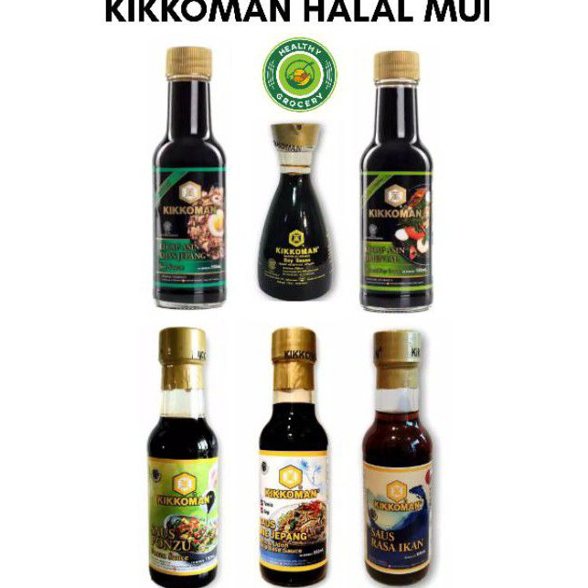 

Super Promo Kikkoman HALAL Soy Sauce, Ponzu, Fish Sauce, Oriental, Soba, Dispenser, Vinegar 150ml Diskon