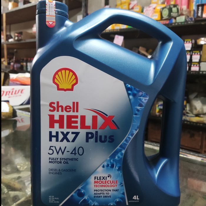 Shell Helix HX7 Plus 5w-40 4 Liter 100% ASLI ORI