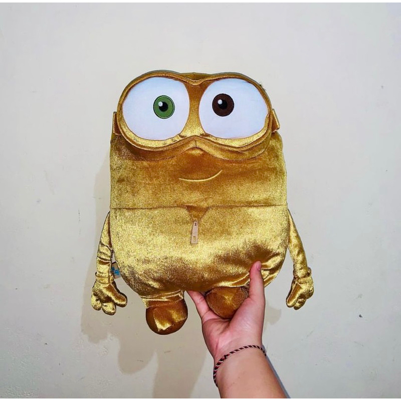 Boneka Minions Bob Kungfu Gold