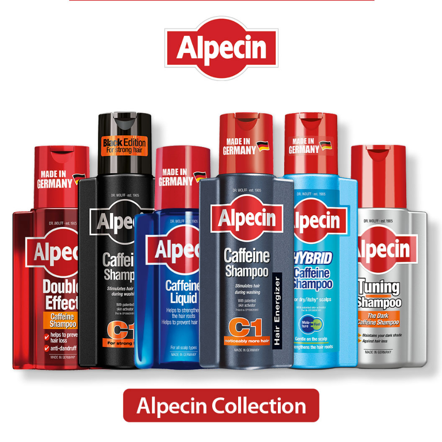 TQVK2030 XC26619  Alpecin Kafein Shampo / Tonik - Rambut Rontok pada Pria