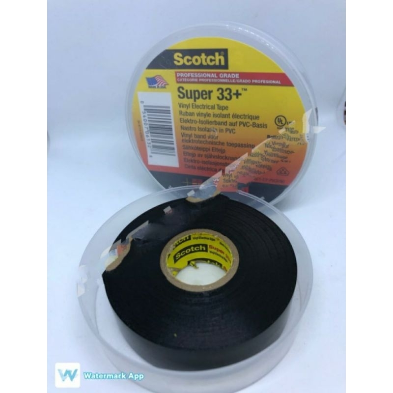 3M SCOTCH 33+ VINYL TAPE HITAM