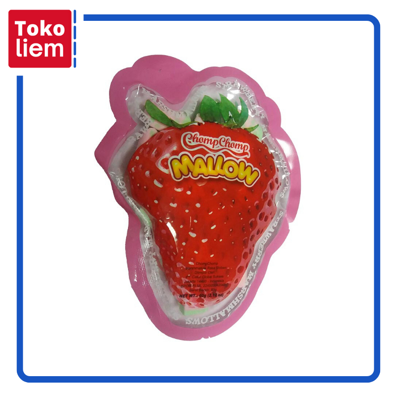 

Chomp Chomp Marshmallow Strawberry 60G