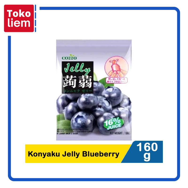 

Cozzo Konyaku Jelly Blueberry 160G