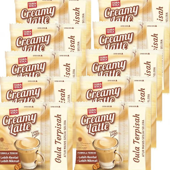 

QWZJ2485 PALING AMPUH>>> Torabika Creamy Latte isi 10sachet Exp May 2024