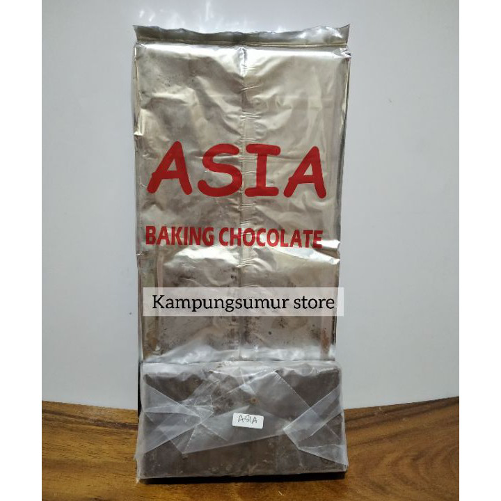 

Stok Banyak Coklat Batang Asia Baking Chocolate atau cokelat block +/- 250 gr