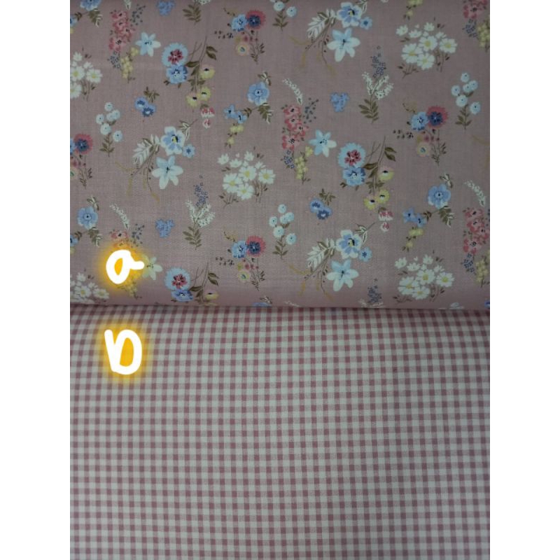 RK katun jepang motif bunga kecil