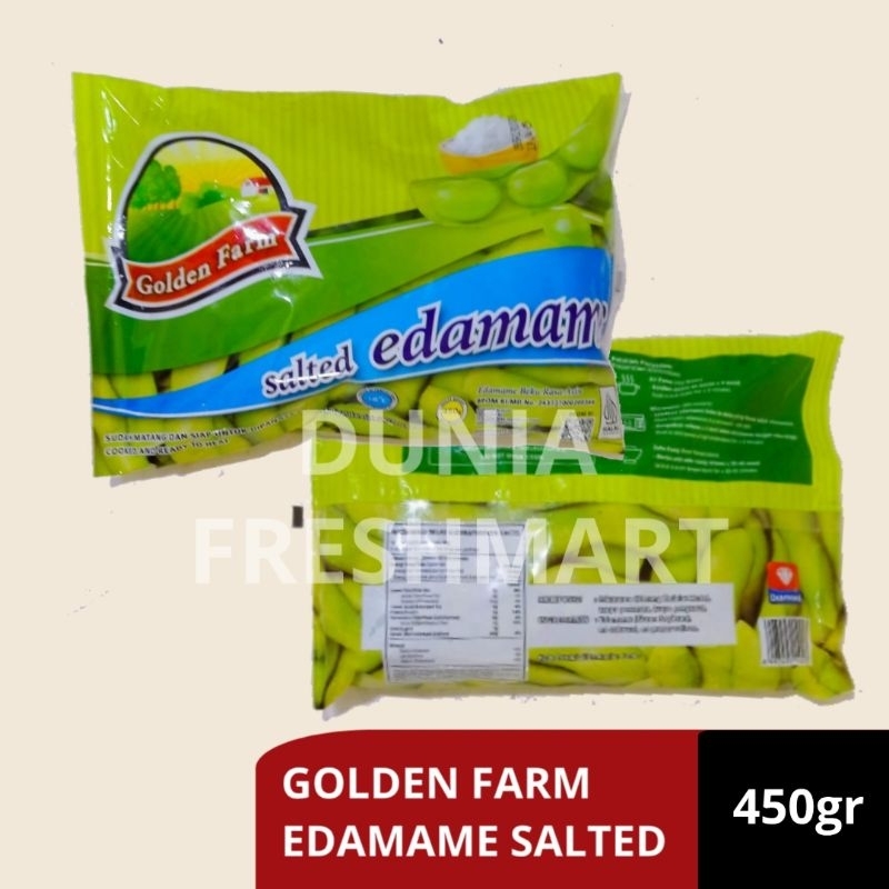 

RB GOLDEN FARM EDAMAME ORIGINAL/SALTED 450GR KACANG EDAMAME ADA KULIT