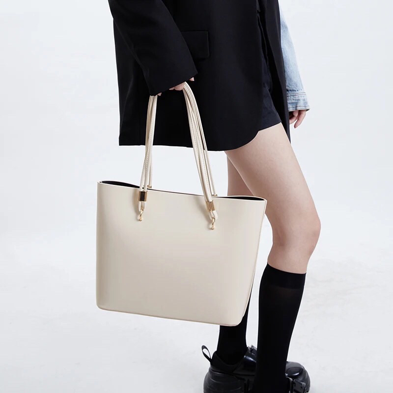 MIA TOTEBAG - tas korea import totebag wanita tas kerja shoulder bag tas besar tas kantor wanita