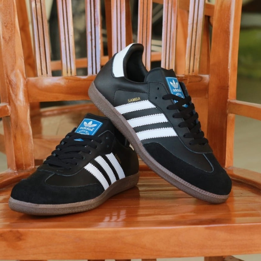 Sneakers adidas samba garis 3 cewek cowok vintage