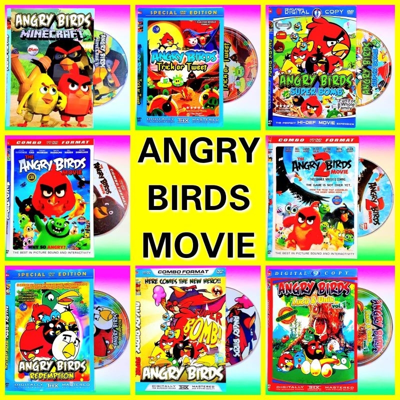KASET FILM ANGRY BIRDS THE MOVIE-KASET FILM ANGRY BIRDS-KASET FILM ANAK ANAK-KASET FILM ANAK2 TERBAR