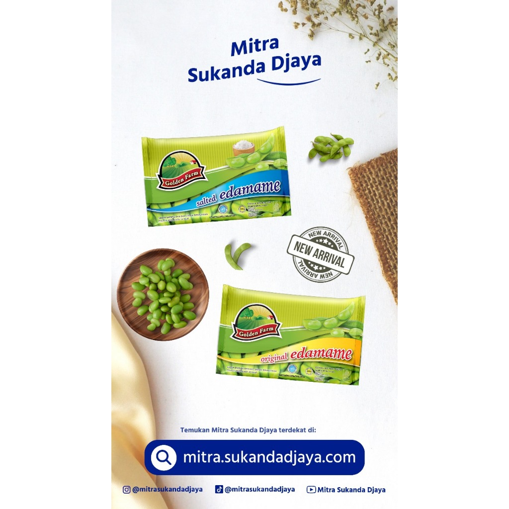

GOLDEN FARM EDAMAME 450 GR