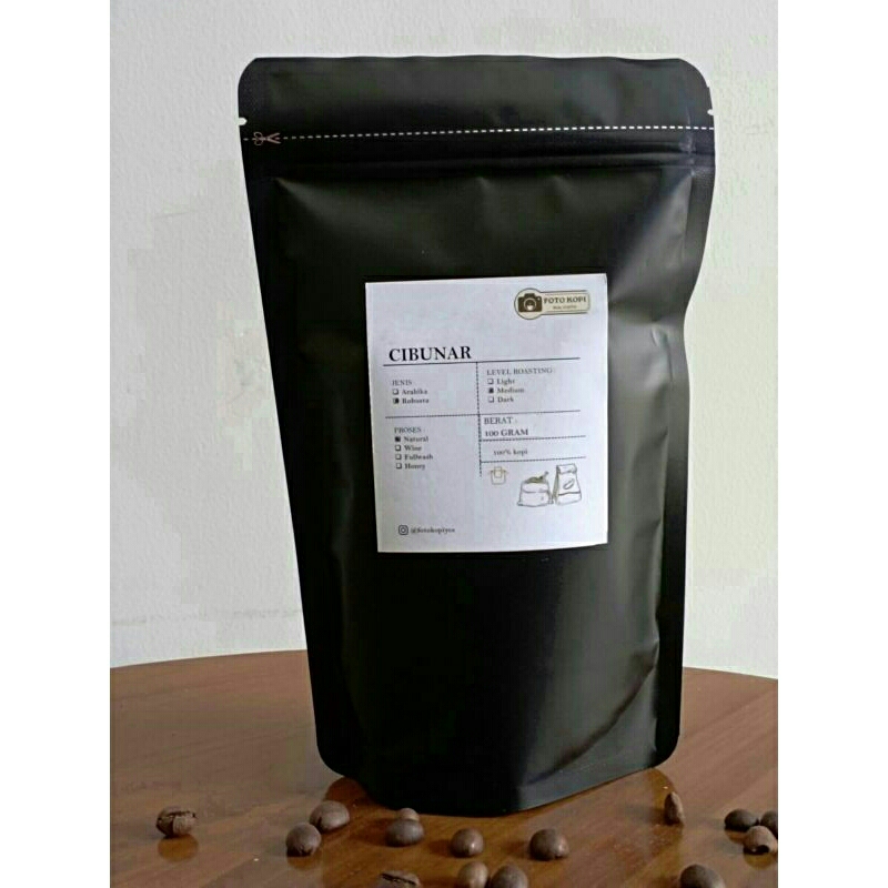 

FOTOKOPI Robusta Natural Cibunar @100g