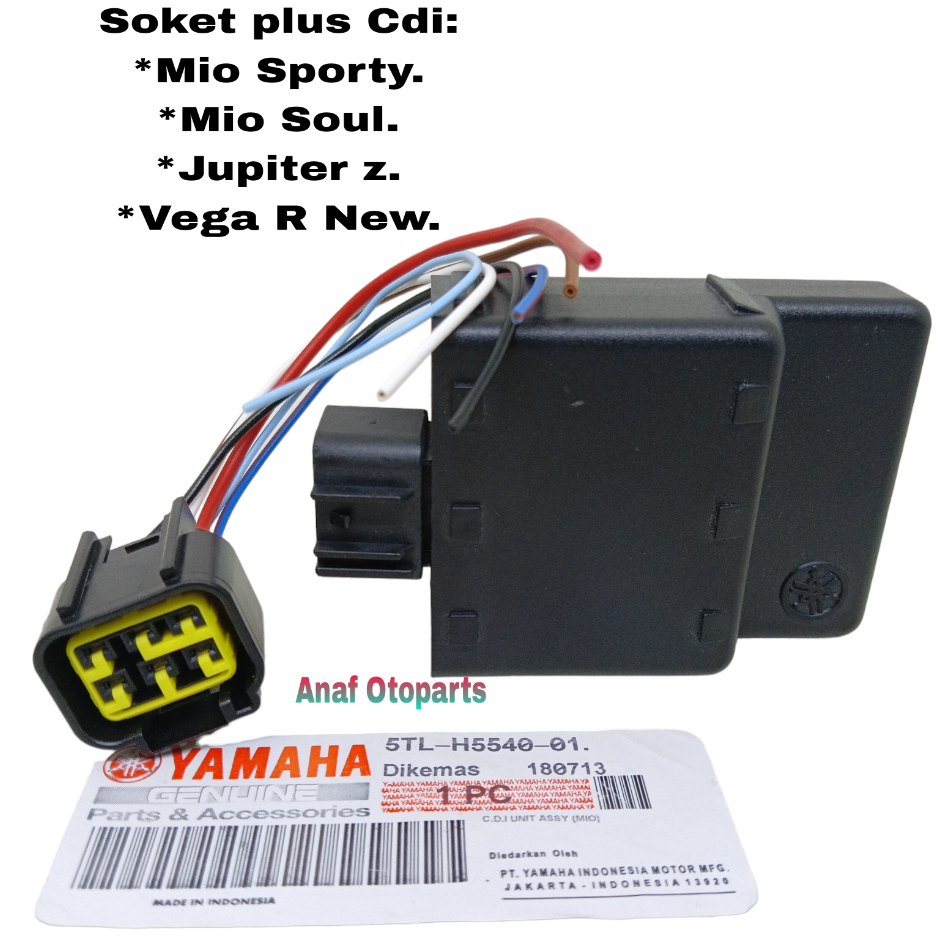 Soket Cdi Plus Cdi Yamaha Mio Sporty / Mio Soul Karbu / Jupiter Z.