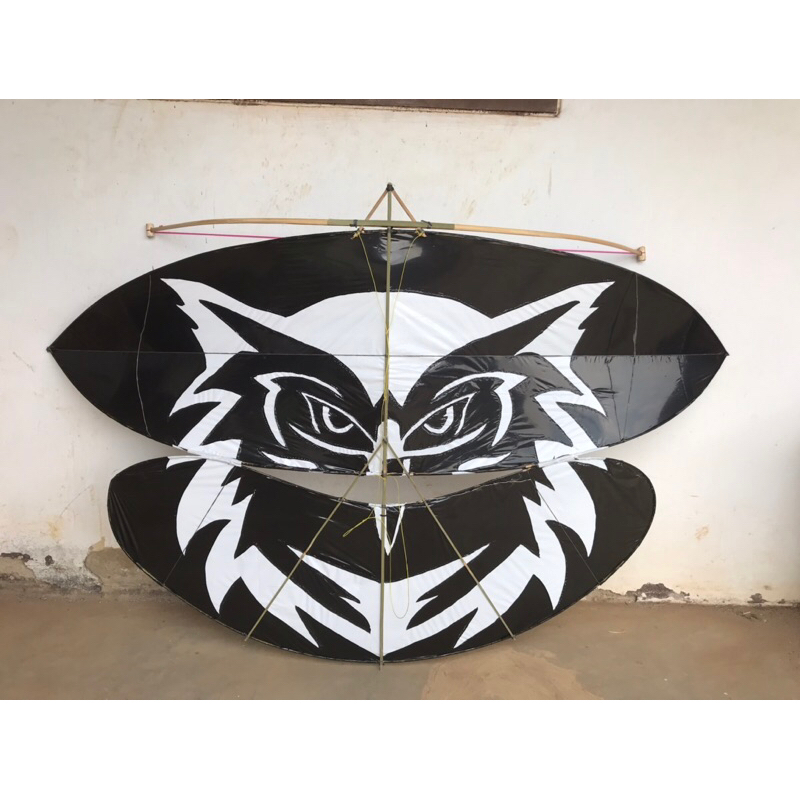 Layangan Motif Murah Gapangan Sayap 1 meter ( Sudah Seting dan Bonus Sendaren ) COD CHAT ADMIN