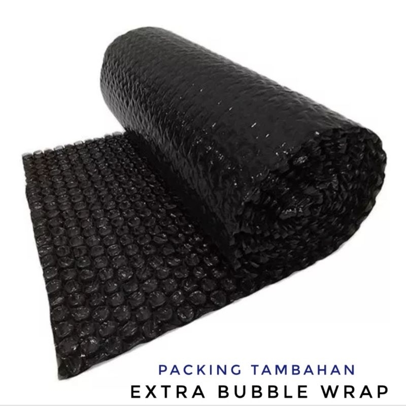 Extra Bubble Wrap Buble Wrap Hitam - Untuk Tambahan Packing Lebih Aman