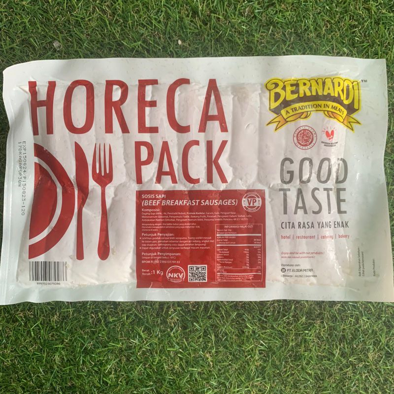 

Horeca Bernardi Sosis Sapi 1kg