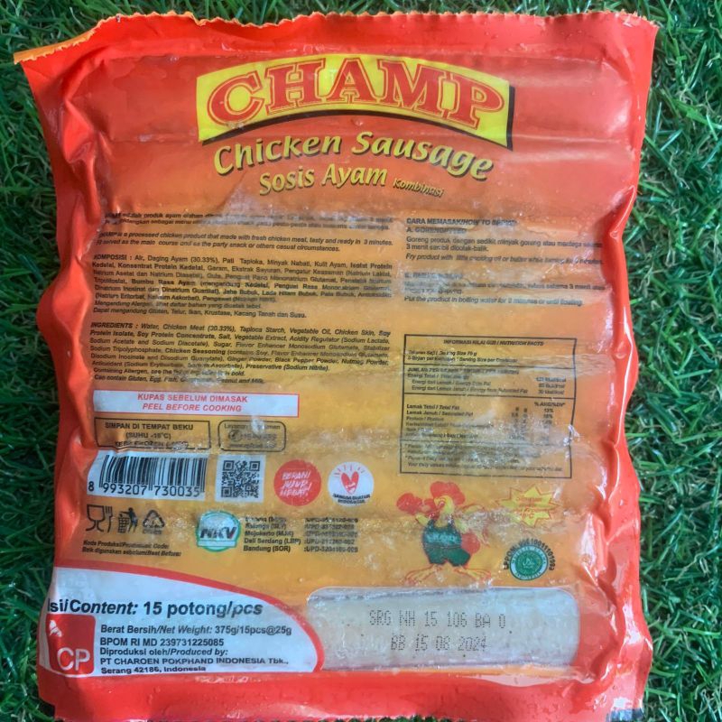 

Champ Sosis Ayam 375gr