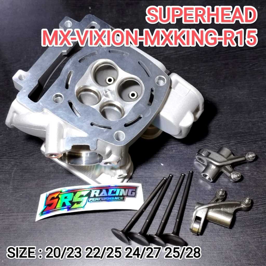 Superhead head mx vixion 22/19 20/23 22/25 24/27 25/28