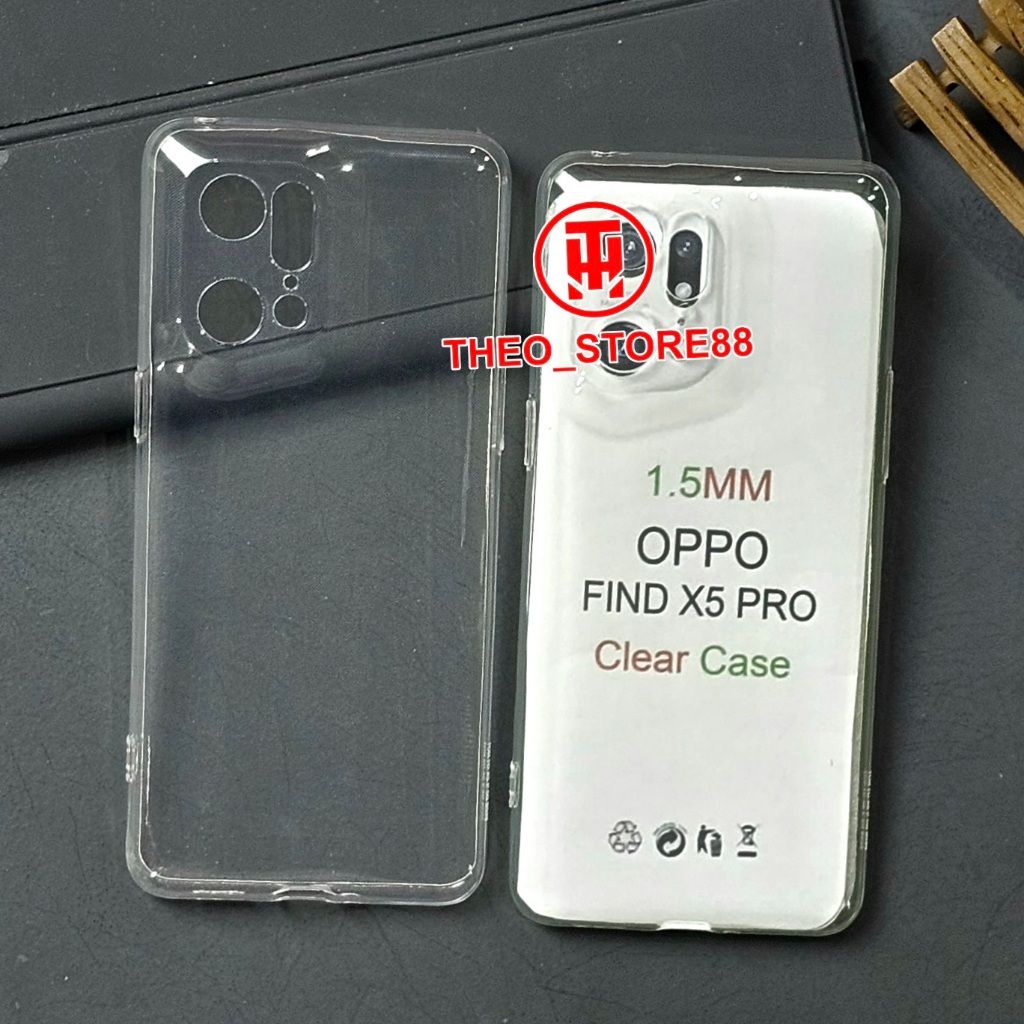 CASE OPPO FIND X3 OPPO FIND X3 PRO OPPO FIND X5 PRO CLEAR HD CASE 2.0MM CH-1