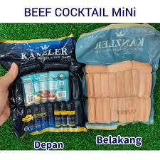 

KANZLER SOSIS BEEF COCKTAIL 500GR