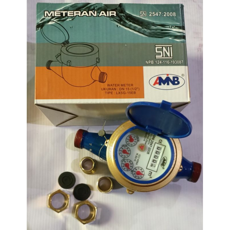 METERAN AIR AMB / METERAN BANYU / WATER METER AMB