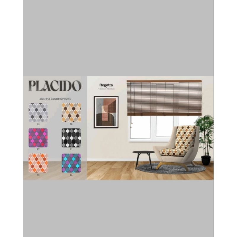 Kain Placido - Regatta/Kain Sofa/Kain Bantal Sofa/Kanvas Motif