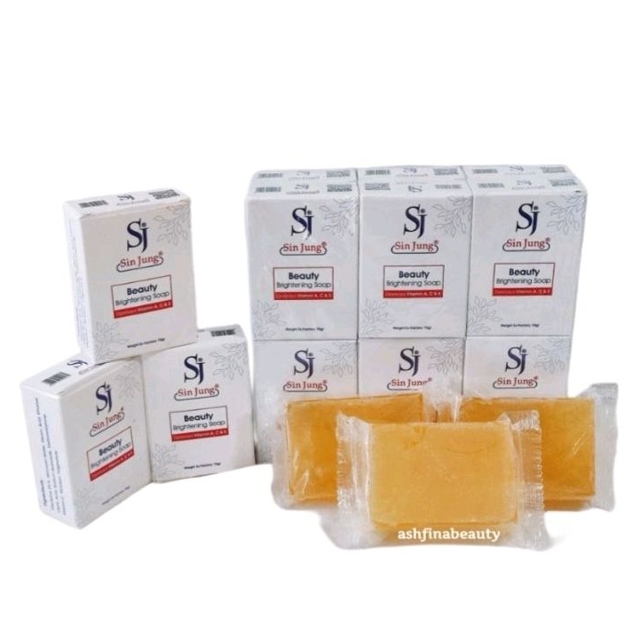 SIN JUNG BEAUTY BRIGHTENING SOAP 70gr BPOM