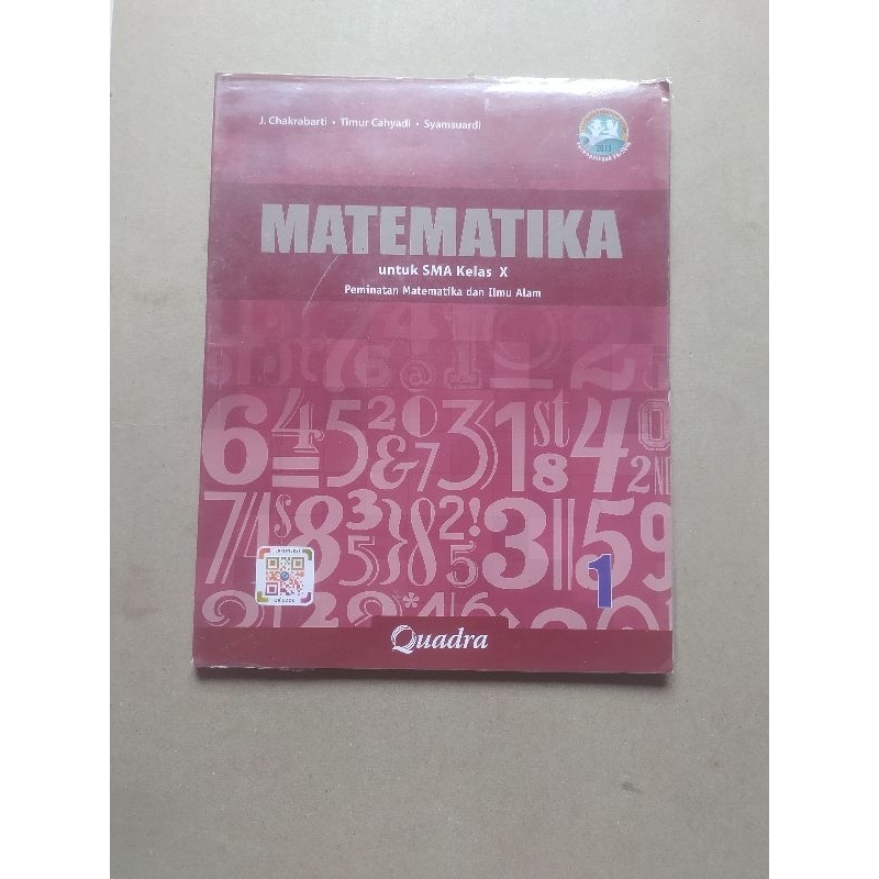 

Buku Matematika Program Wajib / Peminatan SMA X Quadra