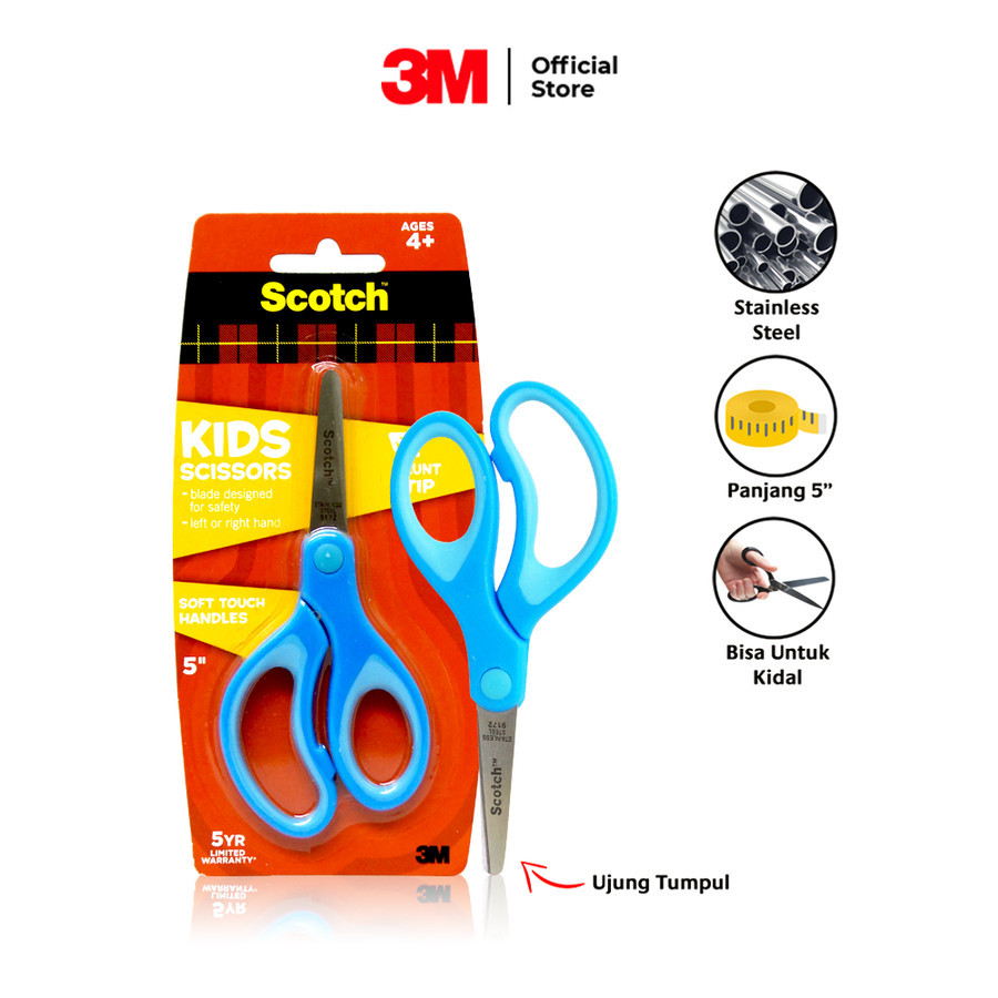 

3M Scotch KIDS SCISSORS Blunt Tape 1442 B