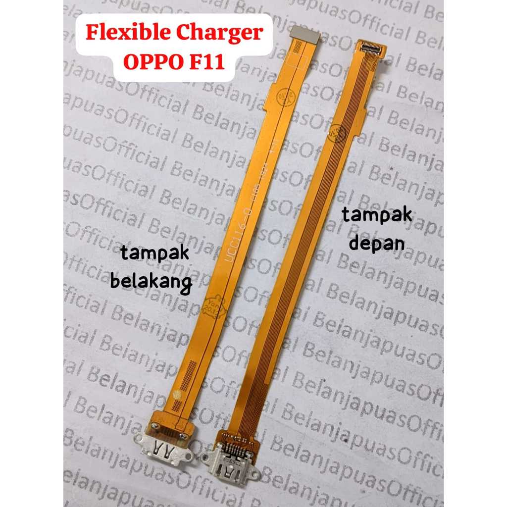 Fleksibel Flexible Konektor PCB Papan Cas Charger OPPO F11 F 11