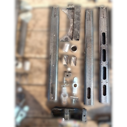 Bahan Swing Arem Model W175 Pipa Polos AITECH Racing (Belum Las) PNP Megapro Tiger GL 100 CB C70 Swi