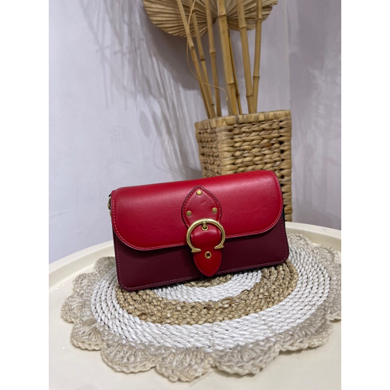 Tas Coach Beat Crossbody Clutch wanita original 100%