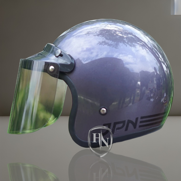 HELM BOGO JPN RETRO ARC ORIGINAL KACA CEMBUNG/DATAR STANDART SNI