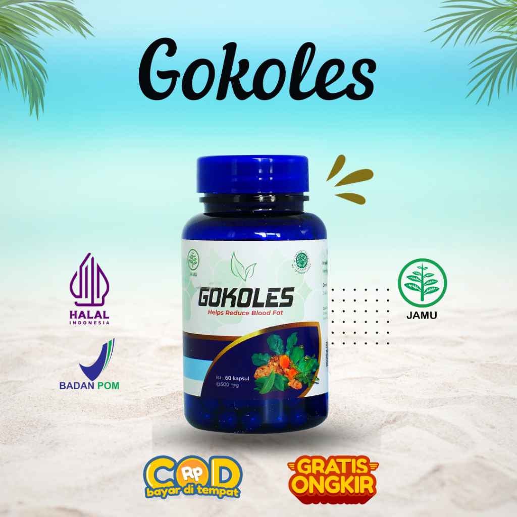 Obat Kolestrol Gokoles | Herbal Kolestrol