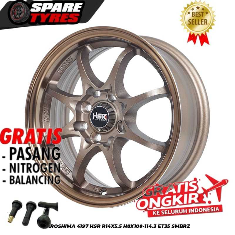 Velg Mobil Termurah Ring 14 Untuk Mobil Avanza Xenia Brio Sigra Yaris Brio Alya Calya Karimun