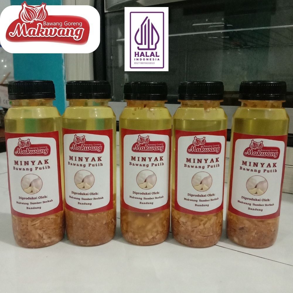 

MINYAK BAWANG PUTIH HALAL MUI MINYAK SERBAGUNA KEPERLUAN MEMASAK BUMBU DAPUR