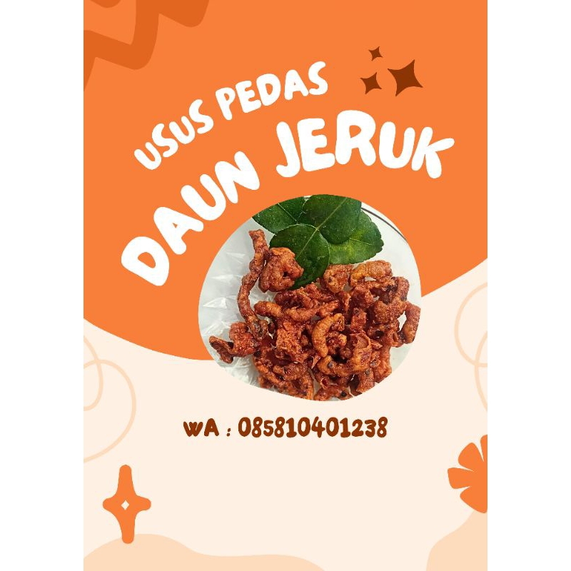 

USUS KRISPI PEDAS DAUN JERUK|Situbondo